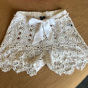 Cynthia Rowley Crochet Shorts XS